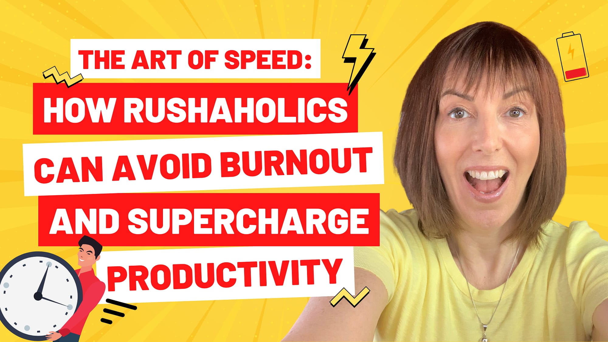 The Art of Speed: How Rushaholics Can Avoid Burnout and Supercharge Productivity