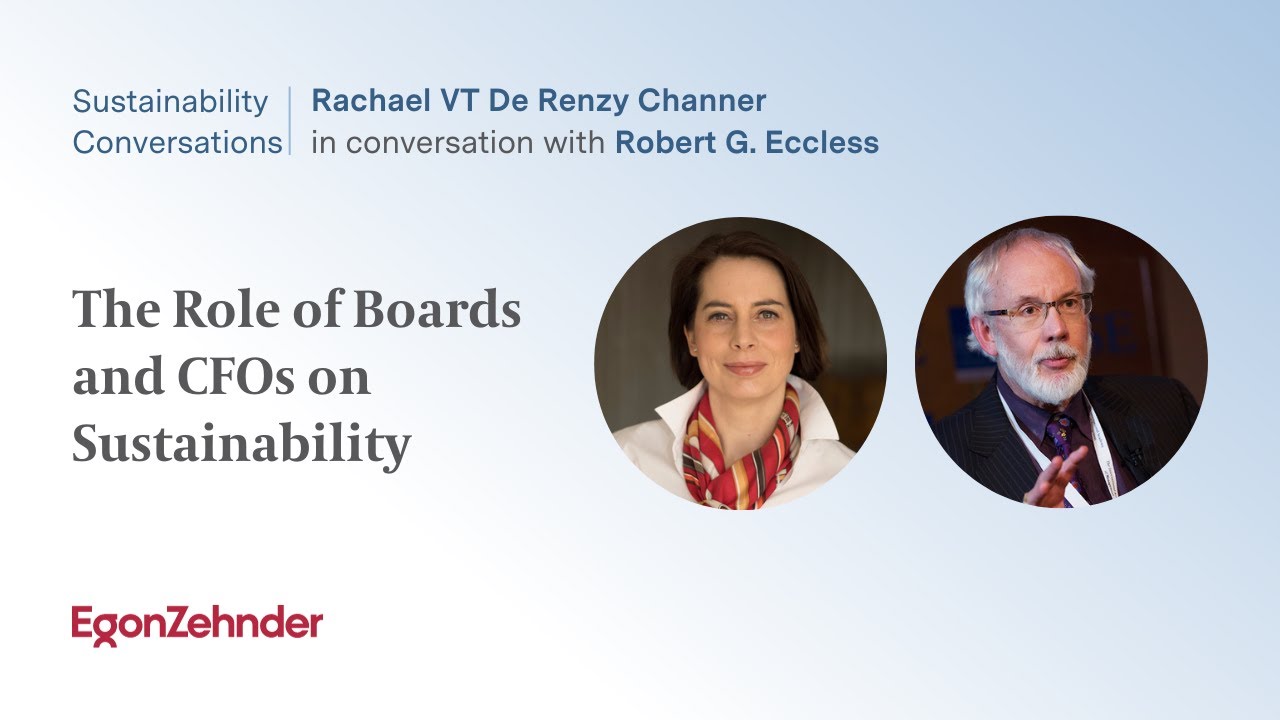 The Role of Boards and CFOs on Sustainability